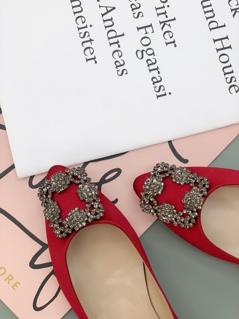 Manolo Blahnik flat shoes